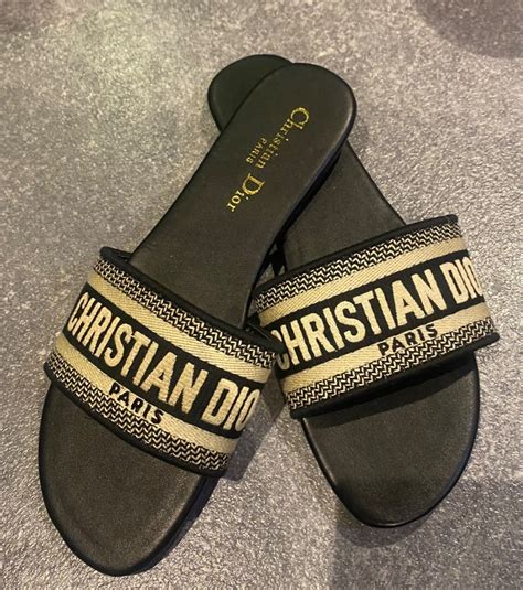 klapki christian dior oryginalne|Dior﻿﻿﻿ Klapki płaskie Damskie .